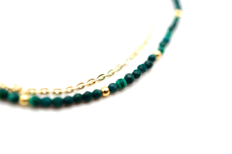 A25 Airy Chain Malachite