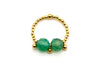 R24 Ring Duo Green