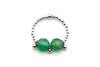 R24 Ring Duo Green