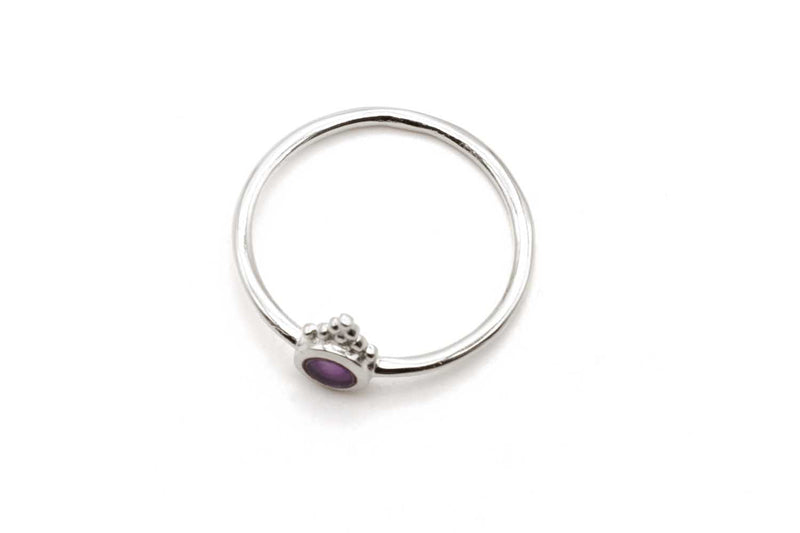 R25 Ring Tiny Purple