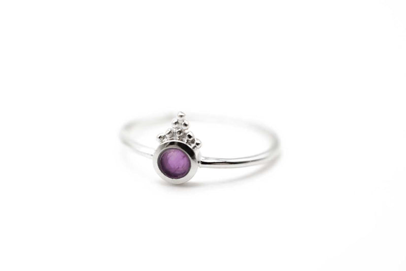 R25 Ring Tiny Purple